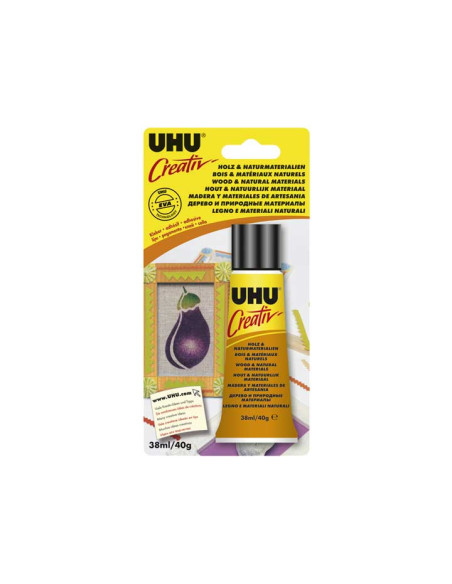 PEGAMENTO UHU CREATIV PARA MADERA 38ml