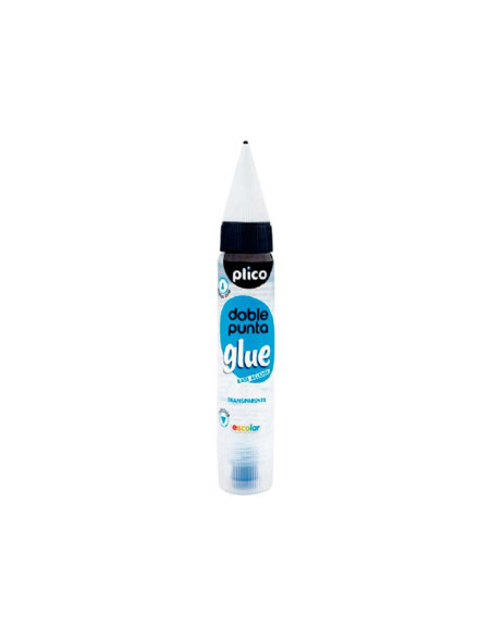 LÁPIZ DE COLA PLICO CON DOBLE PUNTA 30ml