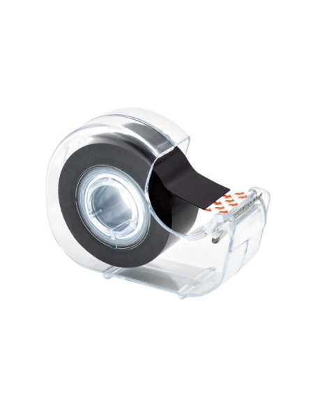 CINTA ADHESIVA FAIBO MAGNETICA 3Mt 19mm ANCHO x 3mm GROSOR CDISPENSADOR