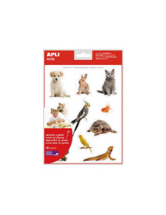 BLÍSTER 12h GOMETS TEMÁTICOS APLI MASCOTAS