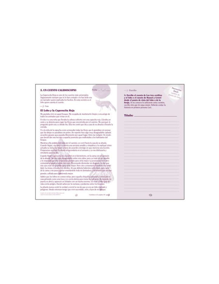 LIBRETA REDACCIONES ADDITIO 3r CICLO CUENTOS E HISTORIAS CASTELLANO