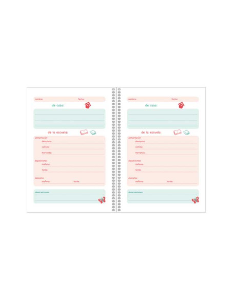 AGENDA INFANTIL DOHE MI PRIMERA AGENDA