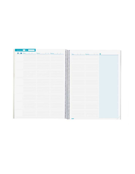 CUADERNOAGENDA FINOCAM CATALAN DEL DOCENT ESPIRAL tapa PP SV 230x310 CON GOMA NO DATA