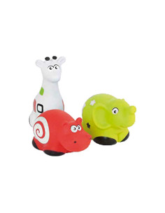 SET 3 MUÑECOS MINILAND FIRST SENSES PETTINOS