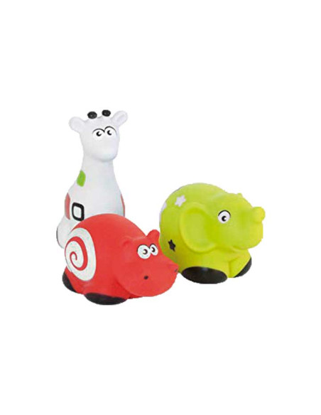 SET 3 MUÑECOS MINILAND FIRST SENSES PETTINOS