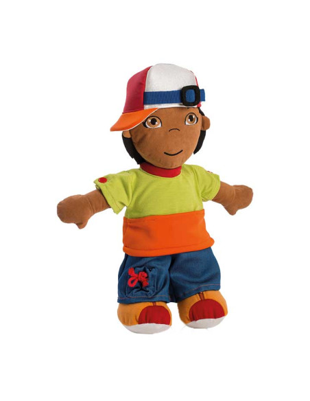 MUÑECO BLANDO MINILAND ABROCHES DIVERSITY LATINO 2-6 AÑOS