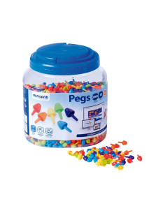BOTE 2600 PIVOTES MINILAND PARA MOSAICOS BRILLANTES Ø 1cm