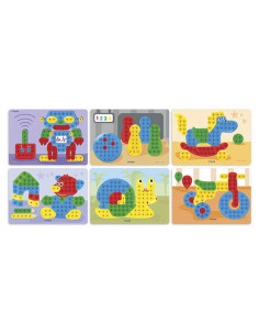 PACK 6 LÁMINAS MINILAND PARA MOSAICOS Ø 15cm