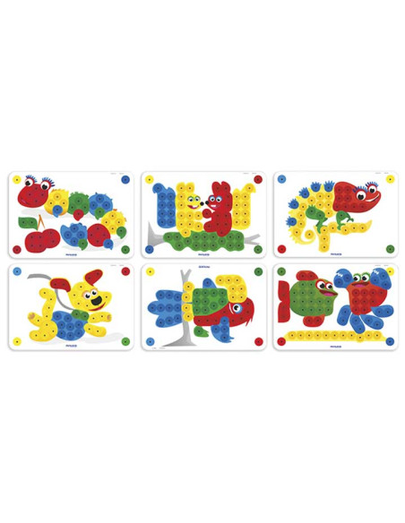 PACK 6 LÁMINAS MINILAND PARA MOSAICOS Ø 2cm