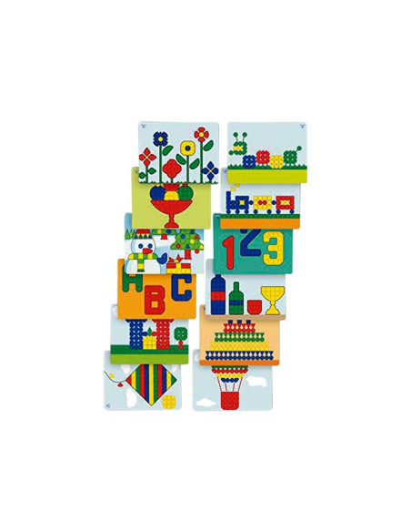 PACK 12 LÁMINAS MINILAND PARA MOSAICOS GIGANTES