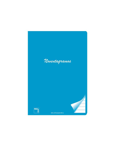LIBRETA GRAPADA PACSA NOVENTAGRAMOS 48h A4 LISO