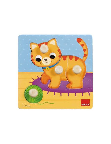 PUZZLE CON PIVOTES GRANDES GOULA GATO