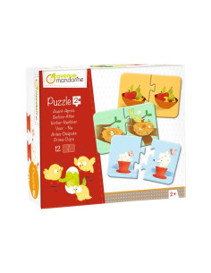 PUZZLE AVENUE MANDARINE ANTES Y DESPUÉS