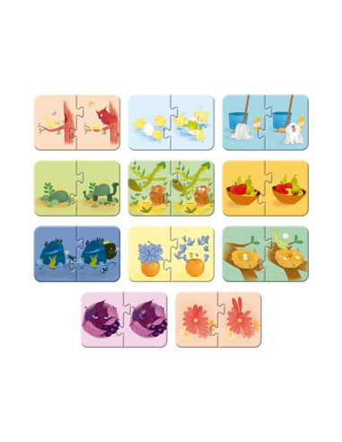 PUZZLE AVENUE MANDARINE ANTES Y DESPUÉS