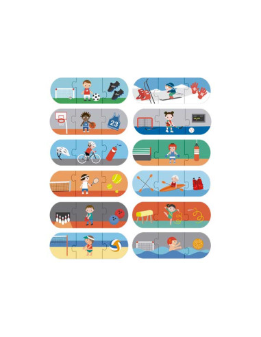PUZZLE APLI KIDS DEPORTES Y COMPLEMENTOS