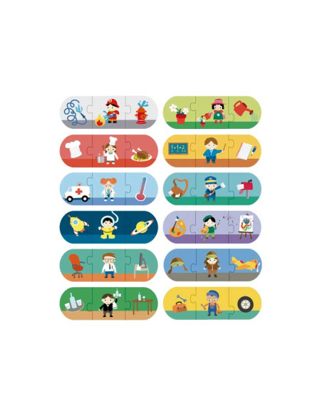 PUZZLE APLI KIDS PROFESIONES Y HERRAMIENTAS