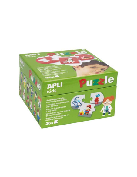 PUZZLE APLI KIDS PROFESIONES Y HERRAMIENTAS