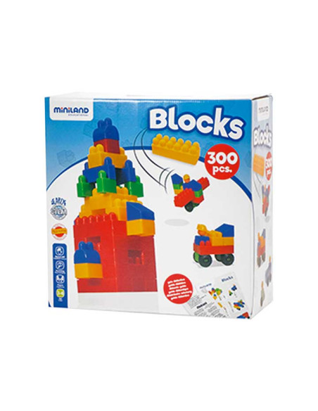 CAJA 300 PIEZAS MINILAND BLOCKS
