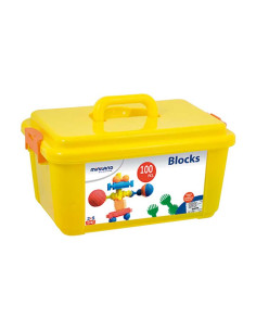 CONTENEDOR 100 PIEZAS MINILAND INTERSTAR BLOCKS