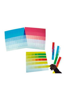KIT 20 TIRAS DE DEGRADADO LINEAL HENBEA