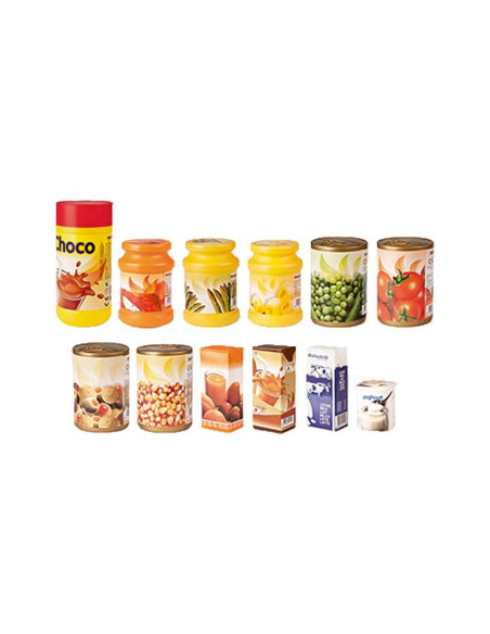 BOLSA 12 PIEZAS MINILAND ALIMENTOS ENVASADOS