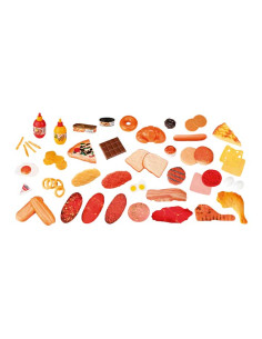 CONTENEDOR 52 PIEZAS MINILAND COMIDA RÁPIDA