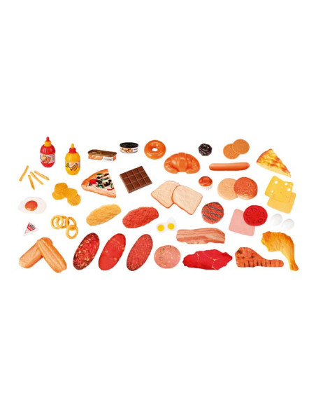 CONTENEDOR 52 PIEZAS MINILAND COMIDA RÁPIDA