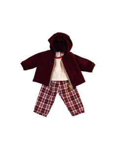 ROPA MINILAND PARA MUÑECOS 40cm CONJUNTO FRÍO PANTALÓN