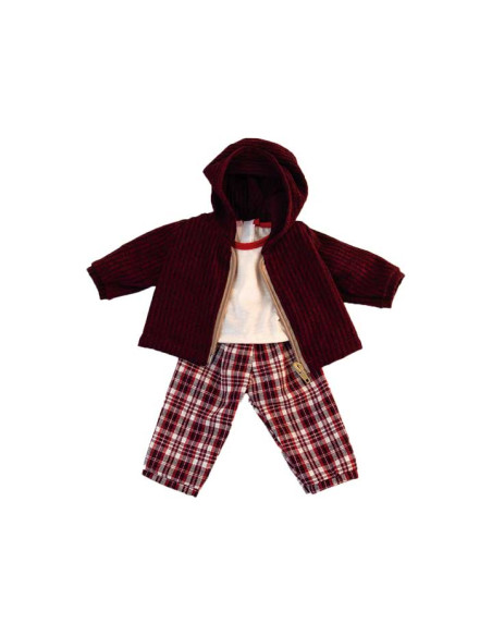 ROPA MINILAND PARA MUÑECOS 40cm CONJUNTO FRÍO PANTALÓN