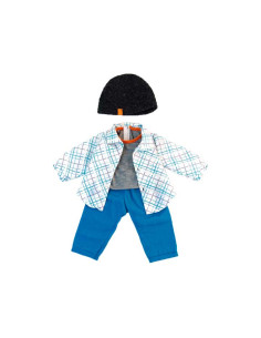 ROPA MINILAND PARA MUÑECOS 40cm CONJUNTO ENTRETIEMPO NIÑO