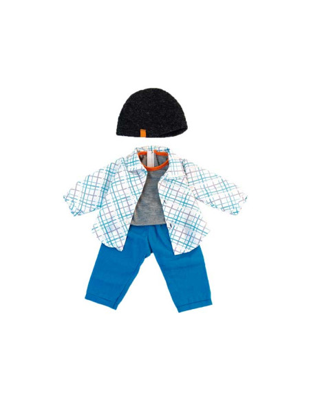 ROPA MINILAND PARA MUÑECOS 40cm CONJUNTO ENTRETIEMPO NIÑO