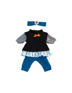ROPA MINILAND PARA MUÑECOS 40cm CONJUNTO ENTRETIEMPO NIÑA