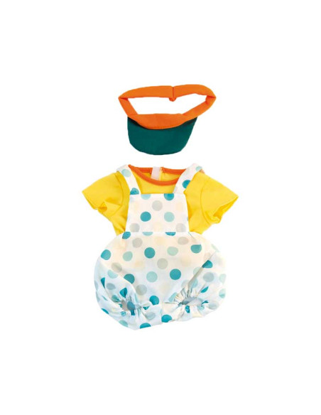 ROPA MINILAND PARA MUÑECOS 40cm CONJUNTO CALOR PETO