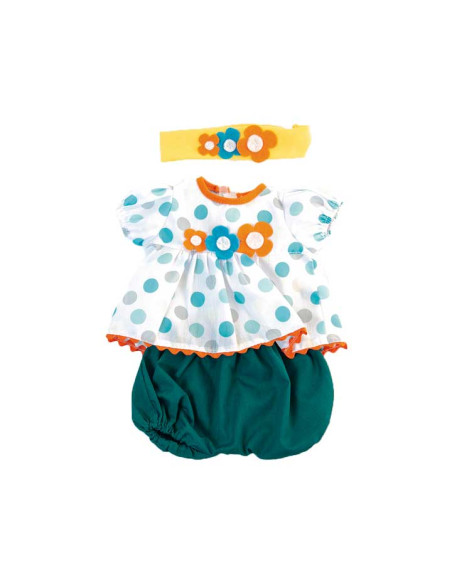 ROPA MINILAND PARA MUÑECOS 40cm CONJUNTO CALOR BLUSA
