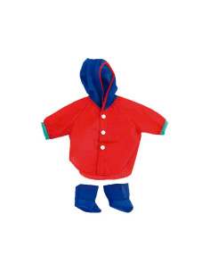 ROPA MINILAND PARA MUÑECOS 40cm TRAJE LLUVIA CON BOTAS