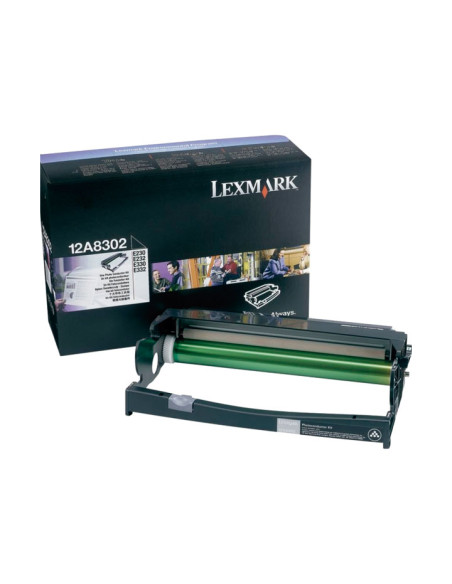 FOTOCONDUCTOR LEXMARK 12A8302 NEGRO E232240330332340342 30000 PAG