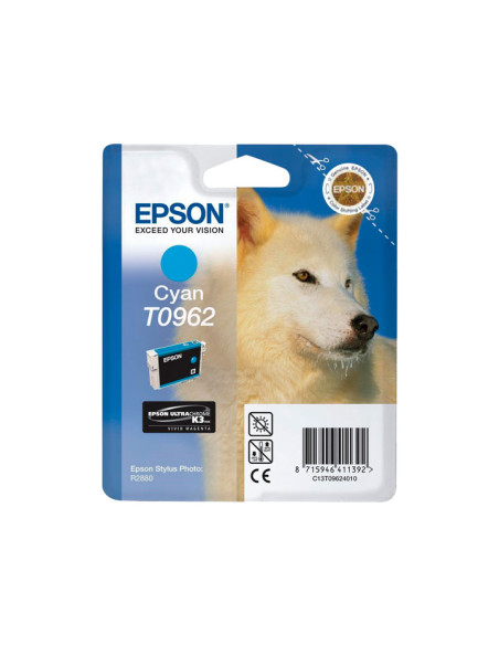 CARTUCHO INKJET EPSON T096240 STYLUS PHOTO R2880 CIAN