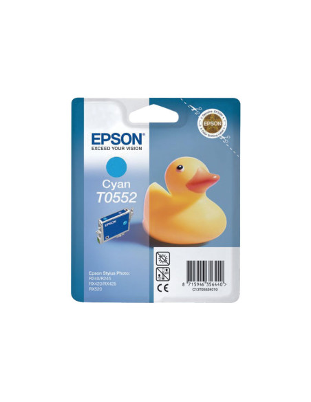 CARTUCHO INKJET EPSON T055240 STYLUS PHOTO RX245420425520 R240 CIAN