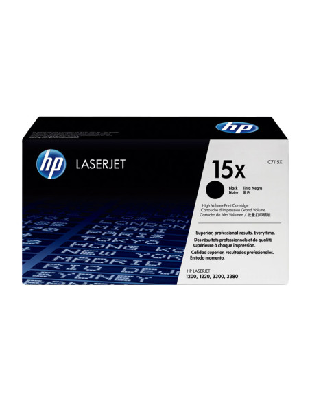 TONER HP N 15X C7115X LASERJET 1000120012203380 NEGRO 3500 PÁG