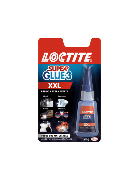 PEGAMENTO LOCTITE SUPER GLUE-3 XXL 20gr