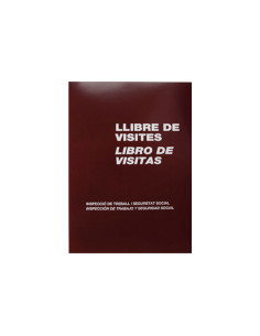 LIBRO DE VISITAS MIQUEL RIUS BILINGÜE
