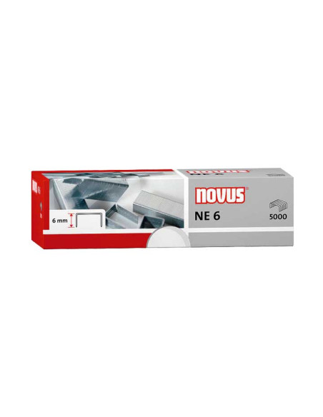 CAJA 5000 GRAPAS NOVUS NE 6