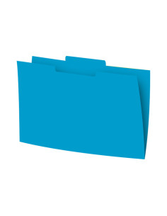 CAJA 50 SUBCARPETAS PESTAÑA CENTRAL F