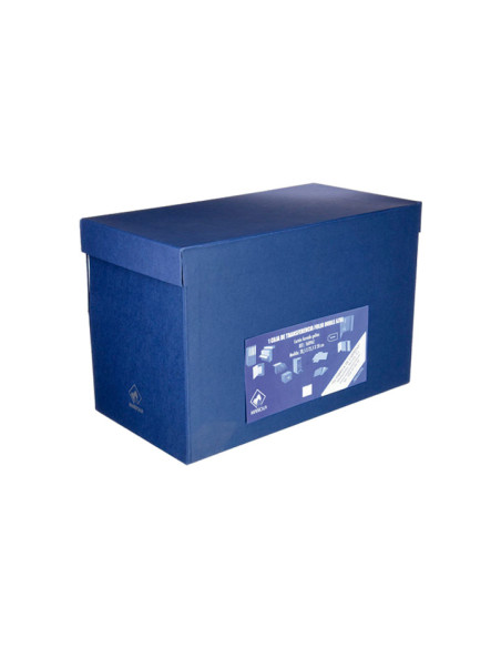 CAJA de TRANSFERENCIAS MARIOLA GELTEX F DOBLE sin OLLAOS AZUL