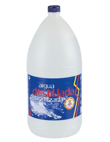 GARRAFA AGUA DESTILADA 5 LITROS