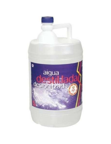 GARRAFA AGUA DESTILADA 5 LITROS