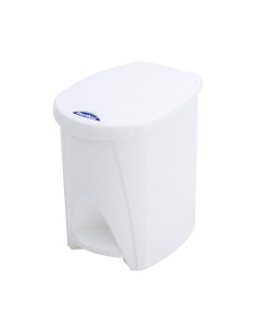PAPELERA DE PLÁSTICO CON PEDAL 7L