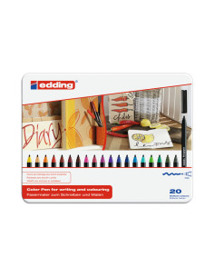 ESTUCHE 20 ROTULADORES EDDING 1300