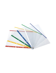 BOLSA 10 FUNDAS MULTITALADRO GRAFOPLAS INDICADOR DE COLOR