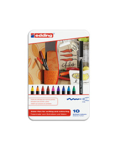 ESTUCHE 10 ROTULADORES EDDING 1300